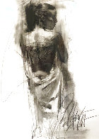 Exhiliration Pastel 2004 36x30 Works on Paper (not prints) by Henry Asencio - 0