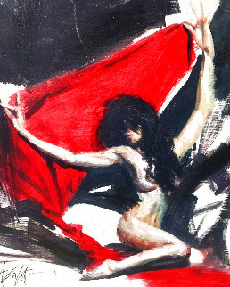 Red Veil PP 2009 Limited Edition Print - Henry Asencio Red Veil PP 2009 Limited Edition Print - Henry Asencio