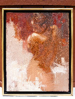 Nude Portrait 22x18 Original Painting by Henry Asencio - 1