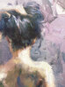 Enlightenment - Embellished  Giclee on Canvas - Huge Limited Edition Print by Henry Asencio - 1