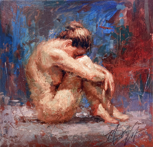 Glory  - Embellished Giclee on Canvas Limited Edition Print - Henry Asencio