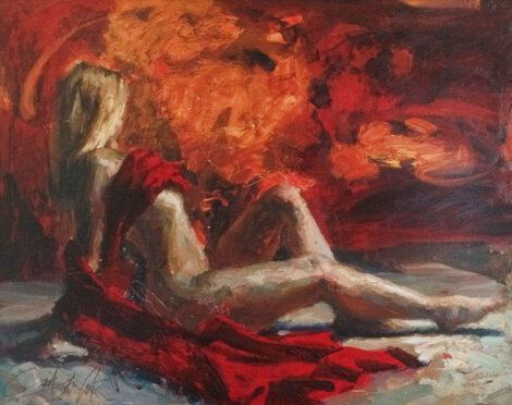 Illuminations 2005 Embellished Giclee - Huge Limited Edition Print - Henry Asencio