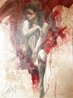 Eternity 2007 - Embellished Giclee on Canvas - Huge Limited Edition Print by Henry Asencio - 2