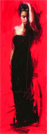 Scarlet Beauty 2012 Embellished Limited Edition Print - Henry Asencio