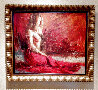 Golden Reverie 2001 42x48 - Huge Original Painting by Henry Asencio - 1