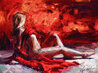 Illumination Embellished Giclee on Canvas  - Huge Limited Edition Print by Henry Asencio - 1