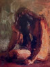 Reflections 26x20  - Oil on Canvas - Signed Twice Original Painting by Henry Asencio - 0