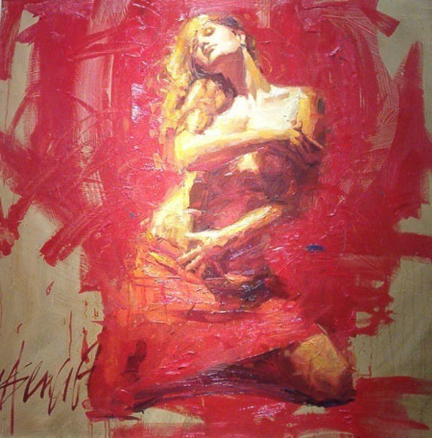 Radiance 2006 60x60 - Huge Original Painting by Henry Asencio