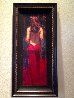 Passion Suite: Seduction and Surrender 2004 - Framed Set of 2 Embellished Limited Edition Print by Henry Asencio - 1