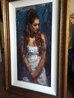 Introspection 2004 - 41x26 Huge Original Painting by Henry Asencio - 1