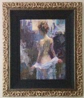 Enrapture 30x35 Huge Original Painting by Henry Asencio - 2 Enrapture 30x35 Huge Original Painting by Henry Asencio - 2