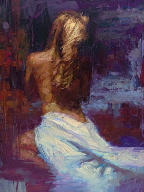 Dawn 2002 Embellished - Huge Limited Edition Print by Henry Asencio