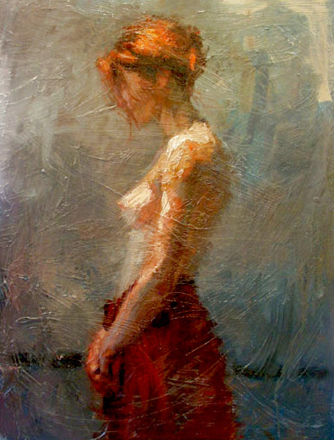 Afternoon Light 2002 Embellished - Huge Limited Edition Print by Henry Asencio