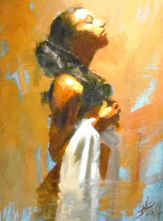 Petition 30x24 Original Painting - Henry Asencio Petition 30x24 Original Painting - Henry Asencio