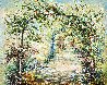 Untitled Painting of Arbor in Bloom 24x30 Original Painting by Rita Asfour - 0