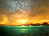 Sunlit Shores 46x58 Original Painting by Ashton Howard - 0