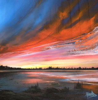 Outgoing Tide 2019 38x32 Original Painting - Ashton Howard Outgoing Tide 2019 38x32 Original Painting - Ashton Howard