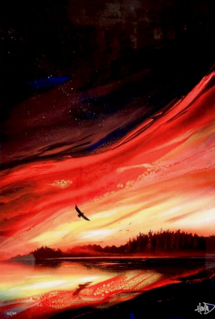 Sunset Flight 2019 Limited Edition Print by Ashton Howard