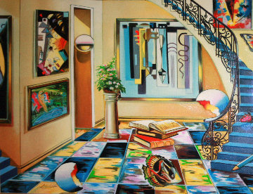 Hommage to Miro Limited Edition Print - Alexander Astahov Hommage to Miro Limited Edition Print - Alexander Astahov