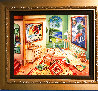 Untitled Interior 1990 23x27 Original Painting by Alexander Astahov - 1