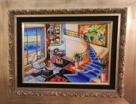 Untitled Painting 1985 23x26 Original Painting by Alexander Astahov - 1 Untitled Painting 1985 23x26 Original Painting by Alexander Astahov - 1