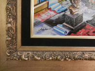 Untitled Painting 1985 23x26 Original Painting by Alexander Astahov - 2 Untitled Painting 1985 23x26 Original Painting by Alexander Astahov - 2