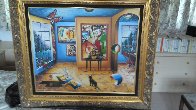 Untitled Painting 29x33 Original Painting by Alexander Astahov - 1 Untitled Painting 29x33 Original Painting by Alexander Astahov - 1