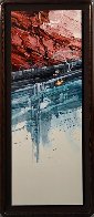Agua Caminando Watercolor 43x18 Watercolor by Michael Atkinson - 1 Agua Caminando Watercolor 43x18 Watercolor by Michael Atkinson - 1