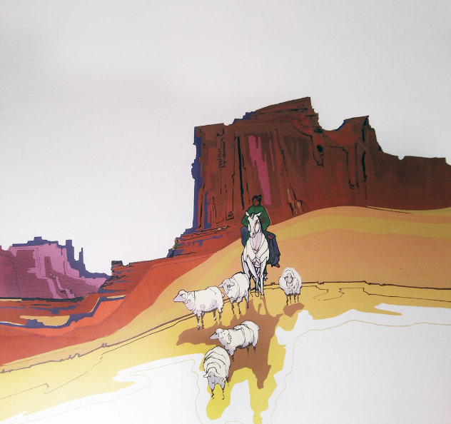 Painted Rock AP 1984 Limited Edition Print by Michael Atkinson