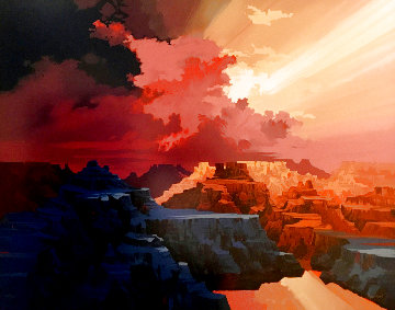 Thunder Valley AP 1990 Limited Edition Print - Michael Atkinson Thunder Valley AP 1990 Limited Edition Print - Michael Atkinson