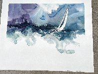 Reaching Sails 1987 Limited Edition Print by Michael Atkinson - 1 Reaching Sails 1987 Limited Edition Print by Michael Atkinson - 1