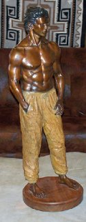 Doug Bronze Sculpture 36 in Sculpture - Michael Atkinson Doug Bronze Sculpture 36 in Sculpture - Michael Atkinson