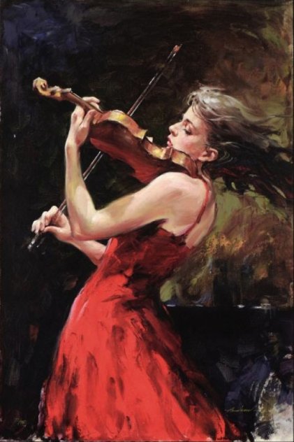 Passion of Music Limited Edition Print by Andrew Atroshenko