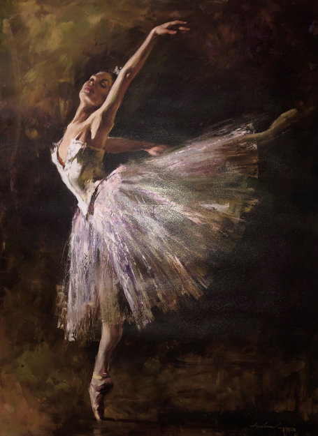 Ballerina 2006 Embellished Limited Edition Print - Andrew Atroshenko