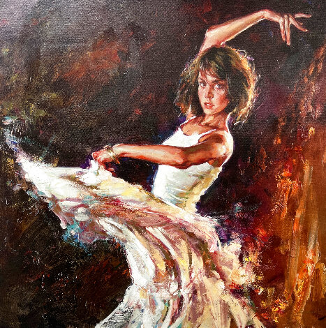 Dynamic Connection Embellished Limited Edition Print - Andrew Atroshenko