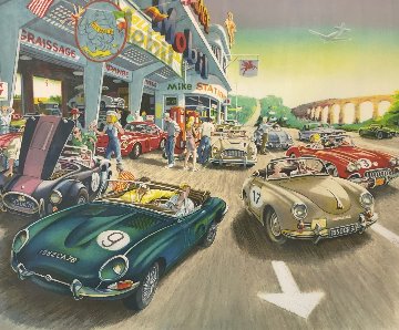 Rallye Sixties Limited Edition Print - Daniel Authouart Rallye Sixties Limited Edition Print - Daniel Authouart