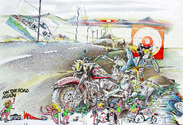 On the Road 2006 Limited Edition Print - Daniel Authouart