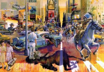 American Psycho Limited Edition Print - Daniel Authouart American Psycho Limited Edition Print - Daniel Authouart