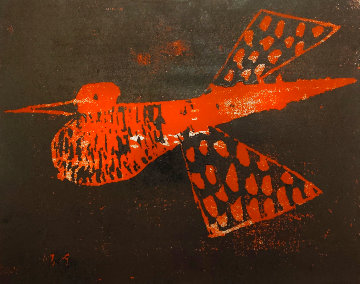 Flight 1955 Limited Edition Print - Milton Avery Flight 1955 Limited Edition Print - Milton Avery