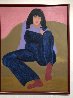 Untitled Portrait 1984 31x25 Original Painting by March Avery - 1 Untitled Portrait 1984 31x25 Original Painting by March Avery - 1