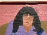 Untitled Portrait 1984 31x25 Original Painting by March Avery - 2 Untitled Portrait 1984 31x25 Original Painting by March Avery - 2