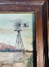  Windmill 1972 14x12 Original Painting by Sally Michel Avery - 2