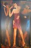Seductive Embrace 2002 - Framed Giclee on Canvas - Huge 45x28 Limited Edition Print by Avtandil Makharoblidze - 1
