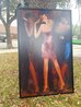 Seductive Embrace 2002 - Framed Giclee on Canvas - Huge 45x28 Limited Edition Print by Avtandil Makharoblidze - 3