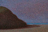 Sea Cliffs 1994 16x22 Original Painting by John Axton - 0