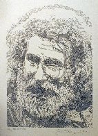 Jerry Garcia, Portrait 2013 Limited Edition Print by Guillaume Azoulay - 1 Jerry Garcia, Portrait 2013 Limited Edition Print by Guillaume Azoulay - 1