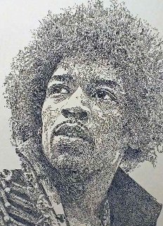 Kiss the Sky, Jimi Hendrix 2013 Limited Edition Print - Guillaume Azoulay Kiss the Sky, Jimi Hendrix 2013 Limited Edition Print - Guillaume Azoulay