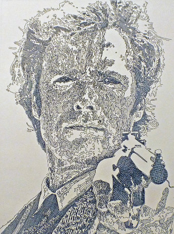Go Ahead, Make My Day, Clint Eastwood 2013 Limited Edition Print - Guillaume Azoulay