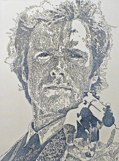 Go Ahead, Make My Day, Clint Eastwood 2013 Limited Edition Print by Guillaume Azoulay Go Ahead, Make My Day, Clint Eastwood 2013 Limited Edition Print by Guillaume Azoulay