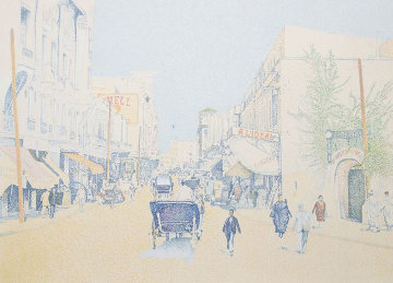 Rue De L'Horlodge Limited Edition Print - Guillaume Azoulay Rue De L'Horlodge Limited Edition Print - Guillaume Azoulay